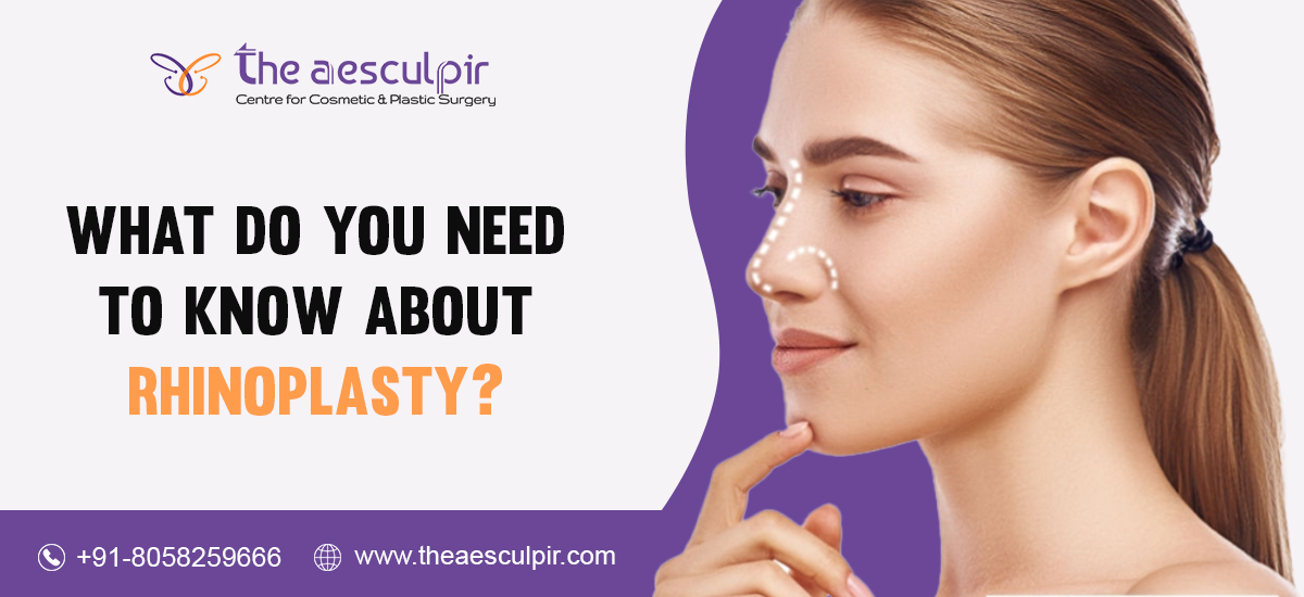 Best Rhinoplasty Surgeon in India / Aesculpir Clinic