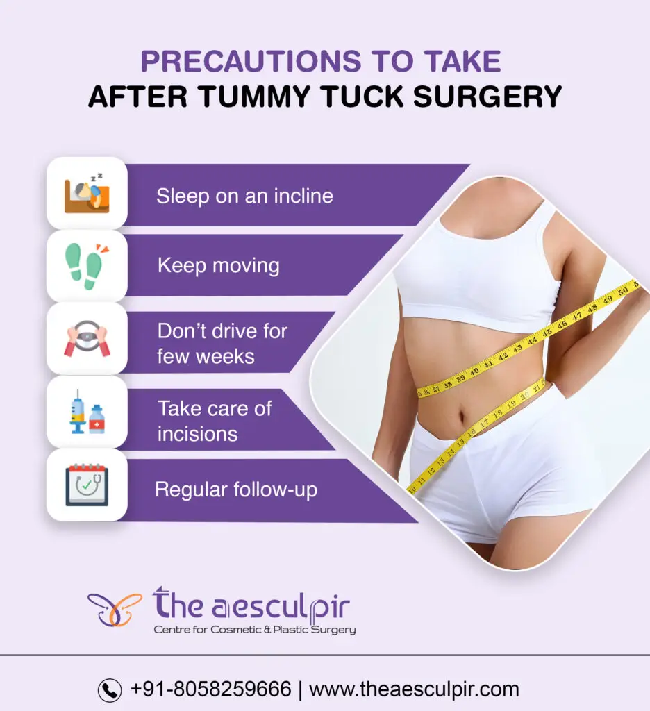 Tummy Tuck Surgery Precautions / The Aesculpir Clinic 