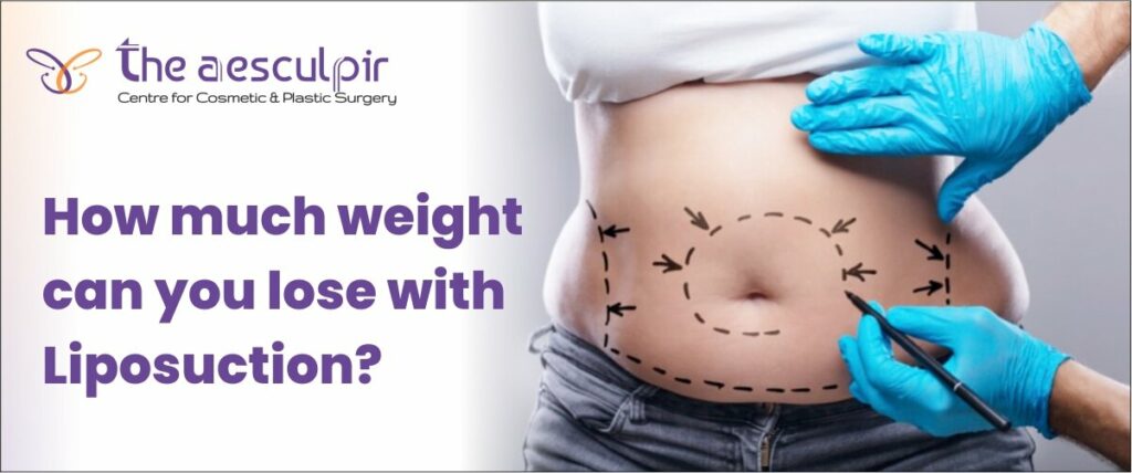 how much weight can you lose with liposuction